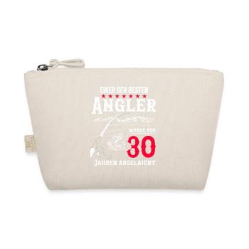 Anglergeschenk zum 30 Geburtstag 30 Ehrentag - Bio-Täschchen - Natur - Vorne