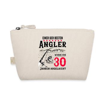 Anglergeschenk zum 30 Geburtstag 30 Ehrentag - Bio-Täschchen - Natur - Vorne