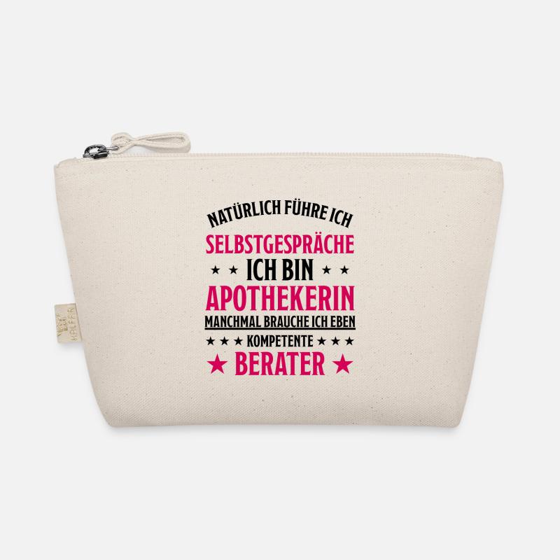 Apothekerin Lustige Spruch Beruf Apotheke Geschenk - Bio-Täschchen - Natur