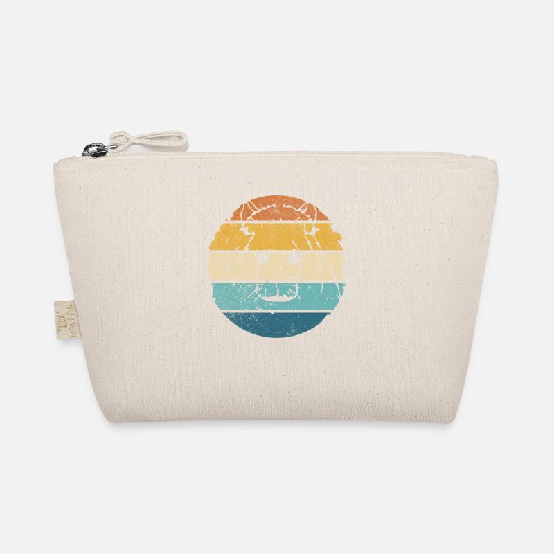 Retro Capybara Vintage Cochon d’eau rongeur Trousse biologique