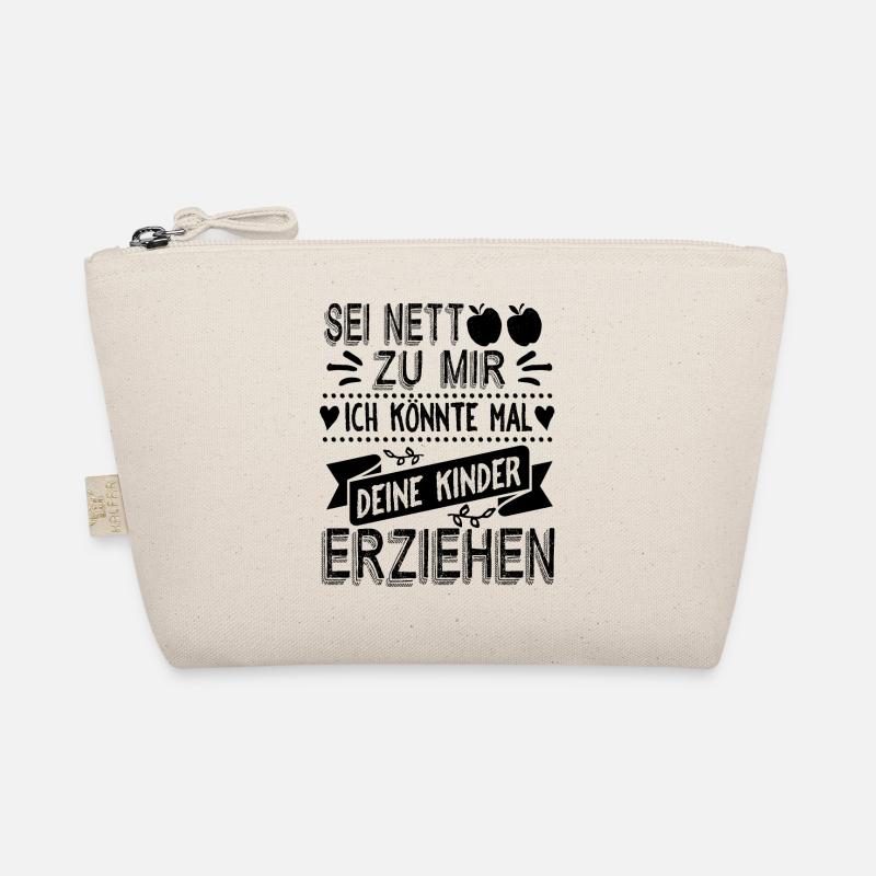 Erzieherin - Bio-Täschchen - Natur