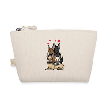 Malinois chiens - Trousse biologique - nature - Devant