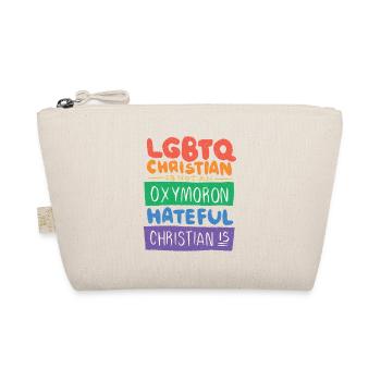 Fier chrétien, fier LGBTQ - Trousse biologique - nature - Devant