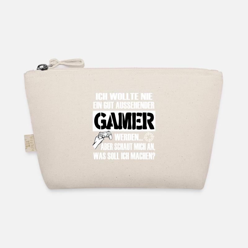 Gamer Selbstironie Spruchbild Progamer - Bio-Täschchen - Natur