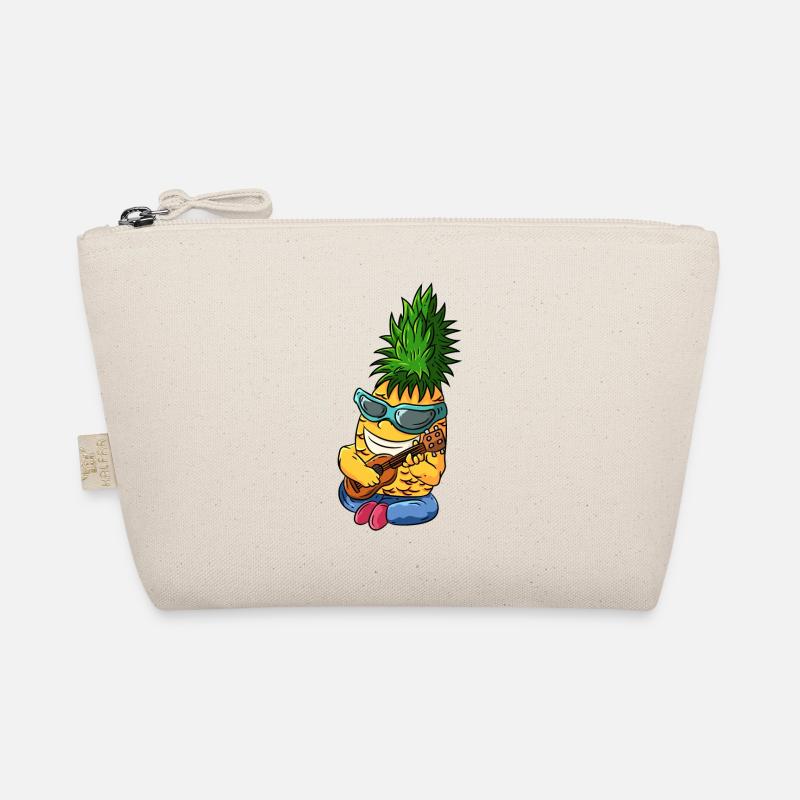 Ananas Ukulele Bio-Täschchen