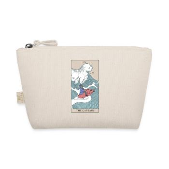 Captain Tarot Card Occult Tarot Sailor Design - Organic Pouch - nature - Front