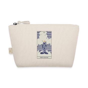 Tarot Card Yoga Teacher Spiritual Magic Protection - Organic Pouch - nature - Front