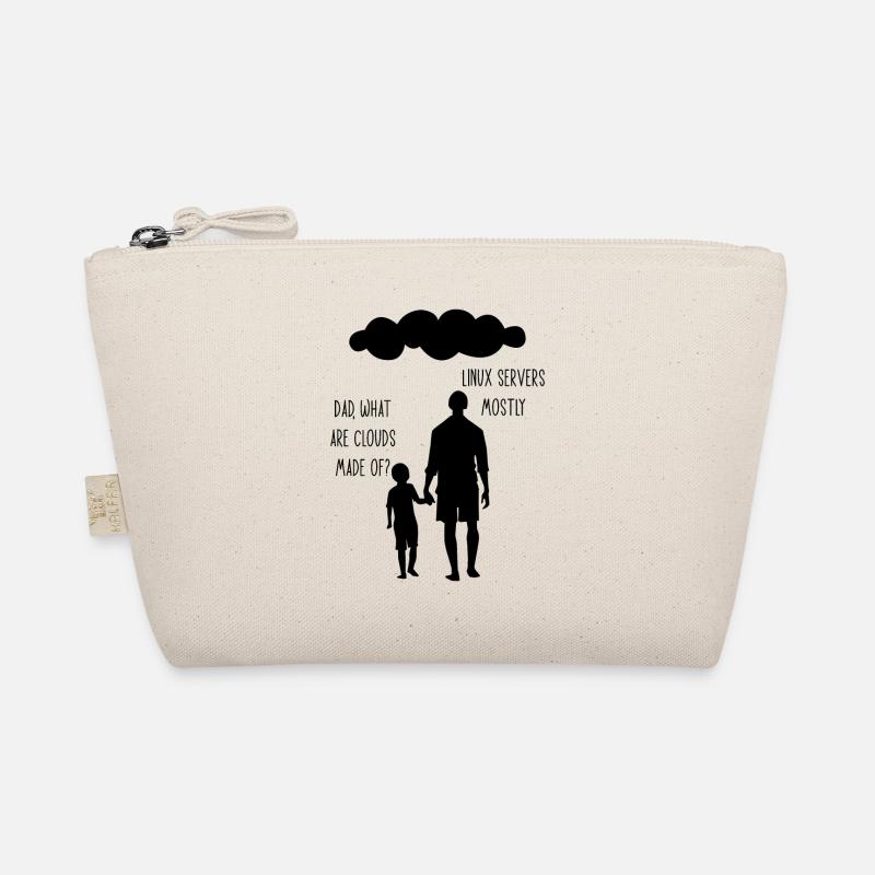 Dad What Are Clouds Made Of Linux Servers Mostly 6 - Bio-Täschchen - Natur