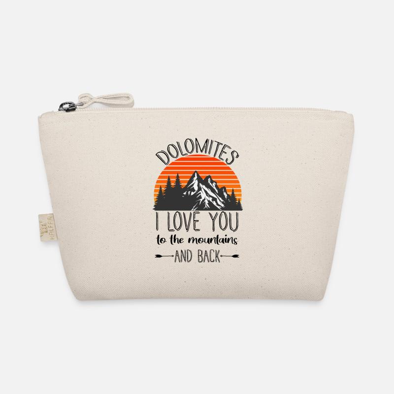 Dolomites Alps Mountains Organic Pouch