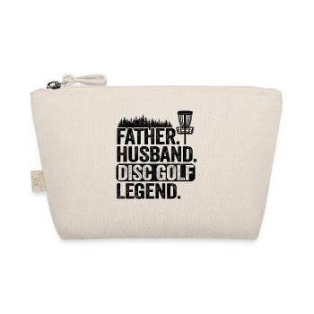 Père Mari Disc Golf Legend Cadeau Fête des Pères - Trousse biologique - nature - Devant