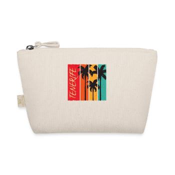 Teneriffa Vintage Spanien Urlaub Geschenk - Bio-Täschchen - Natur - Vorne