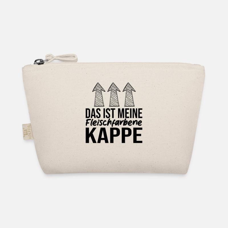 Glatze Glatzkopf Glatzenträger Geschenk - Bio-Täschchen - Natur