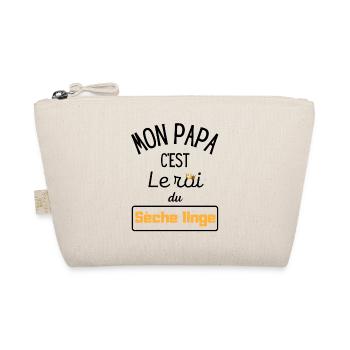 Mon papa c'est le roi du sèche-linge - Trousse biologique - nature - Devant