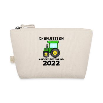 Kindergarten Kindergartenkind 2022 - Bio-Täschchen - Natur - Vorne