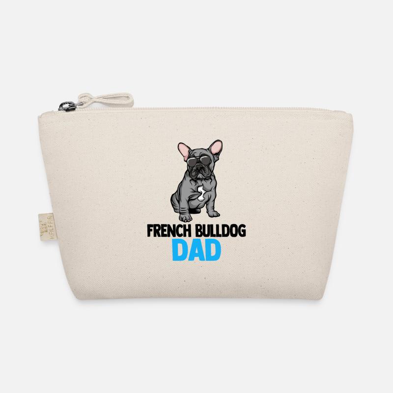 French Bulldog - Bio-Täschchen - Natur