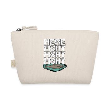 Fishing Fishing Fish Funny Fishing Rod Fishermen - Organic Pouch - nature - Front