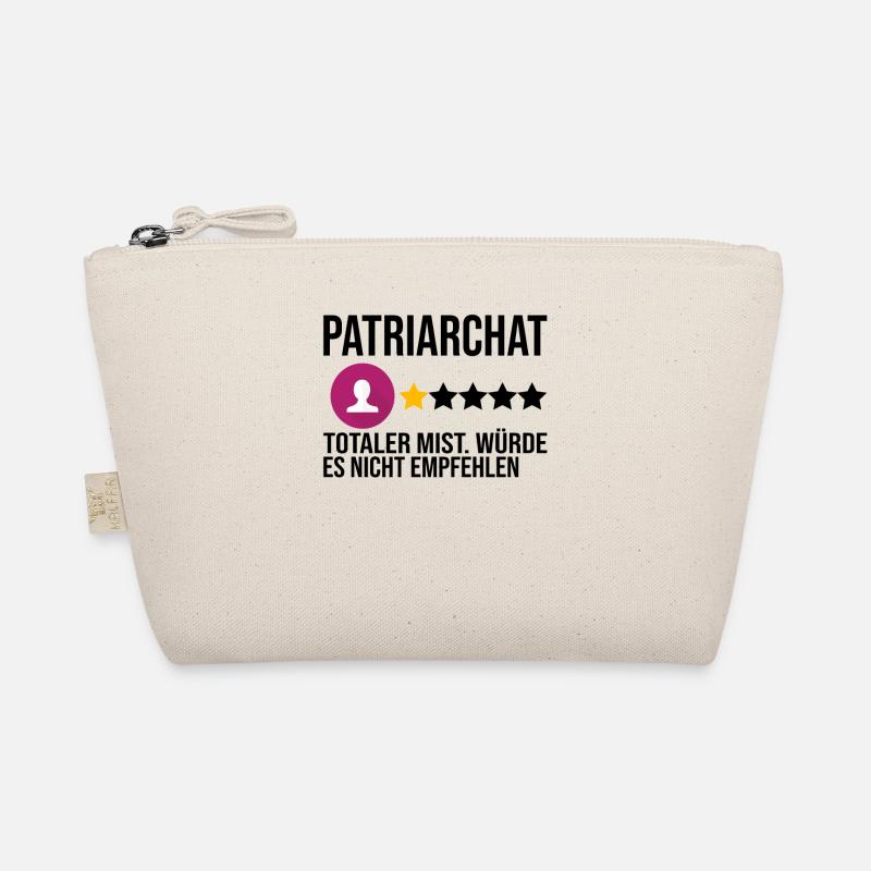 Feministin Feminismus Emanzipation Geschenk - Bio-Täschchen - Natur