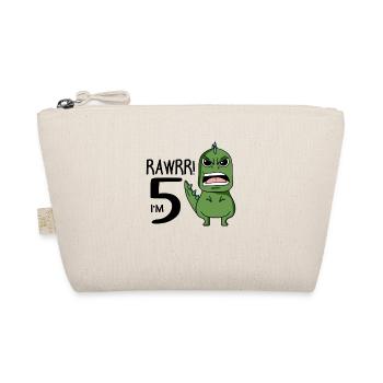 5e anniversaire - 5 ans - J’ai 5 ans - Trousse biologique - nature - Devant