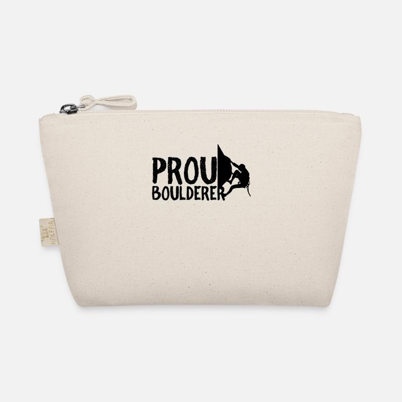 Proud Boulderer Boulderer Saying Bouldering Organic Pouch