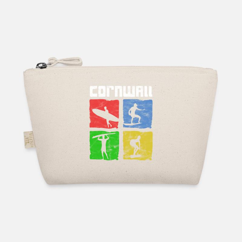 Surf pour surfeurs Vintage Cornwall Idée cadeau Trousse biologique