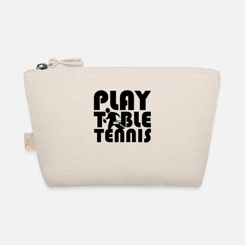 Games Table Tennis Ping Pong Table Tennis Player Organic Pouch