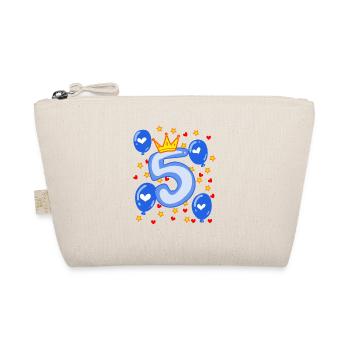 5ème Anniversaire Jeunes Ballons Couronne Étoiles - Trousse biologique - nature - Devant
