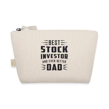 Stocks Stock Market Trader Trading Gift Idea - Organic Pouch - nature - Front