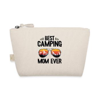 Best Camping Mom Ever Funny Camping - Organic Pouch - nature - Front