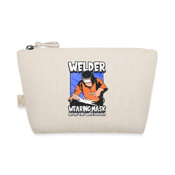 Welder Welder Welding Specialist Lustig Profession - Organic Pouch - nature - Front