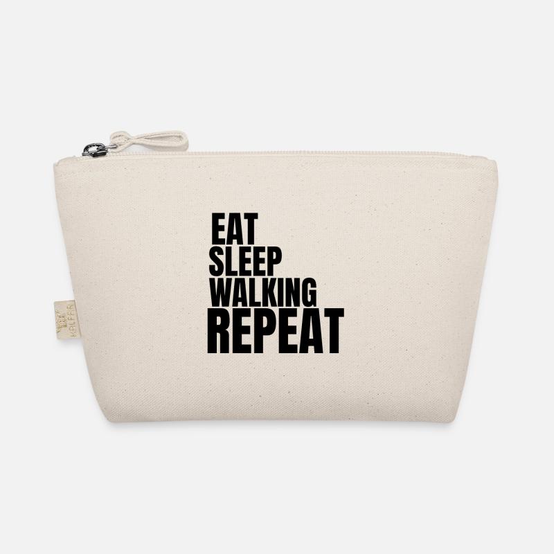 eat sleep walking Organic Pouch