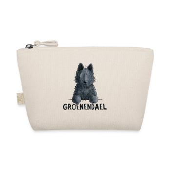 Happy Groenendael I chien tête I BD - Trousse biologique - nature - Devant