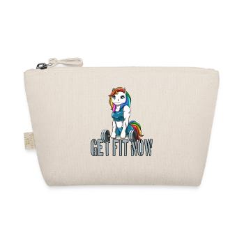 Fitness Unicorn Muscle Training Unicorn - Organic Pouch - nature - Front
