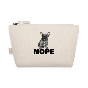 French Bulldog - Bio-Täschchen - Natur - Vorne