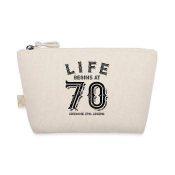 70e anniversaire 70 ans de cadeau d’anniversaire - Trousse biologique - nature - Devant