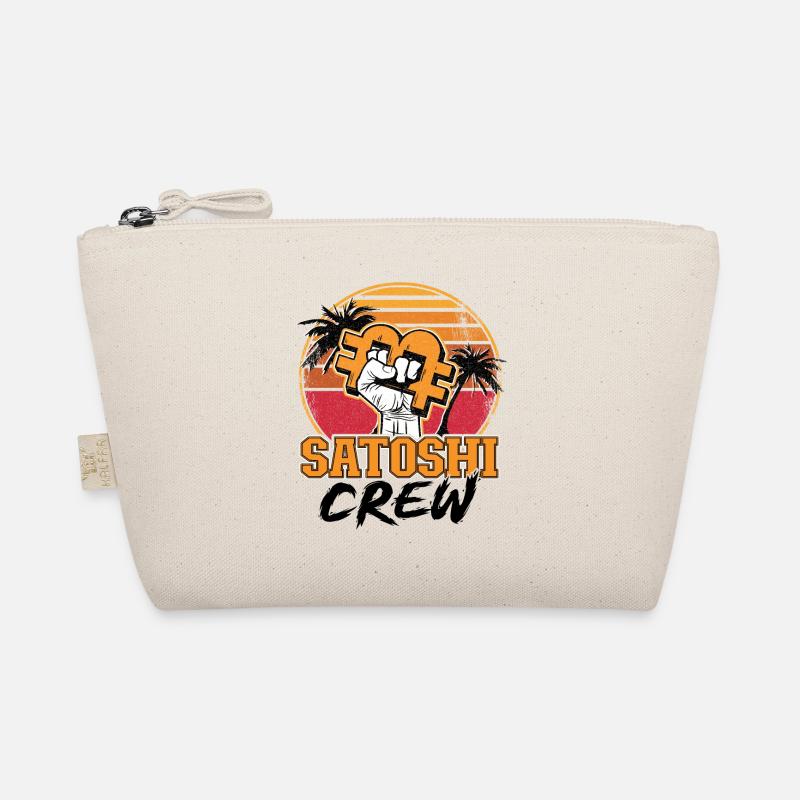 Satoshi Crew BTC Vintage cryptomonnaies Bitcoin Trousse biologique