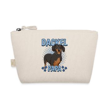 Dackel Papa - Bio-Täschchen - Natur - Vorne