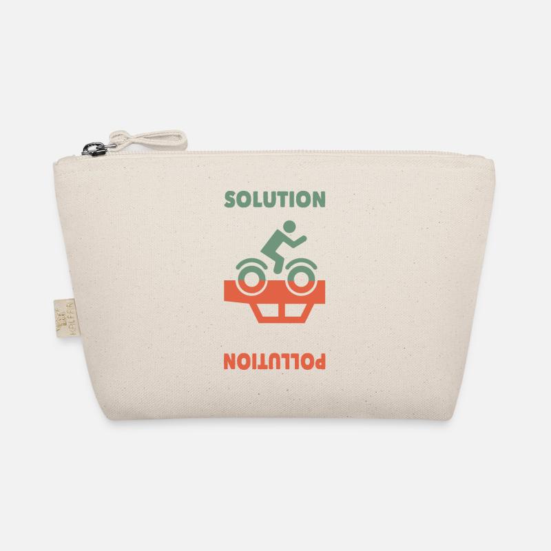 Bicycle Cycling - Solution - Pollution - Love Bio-Täschchen