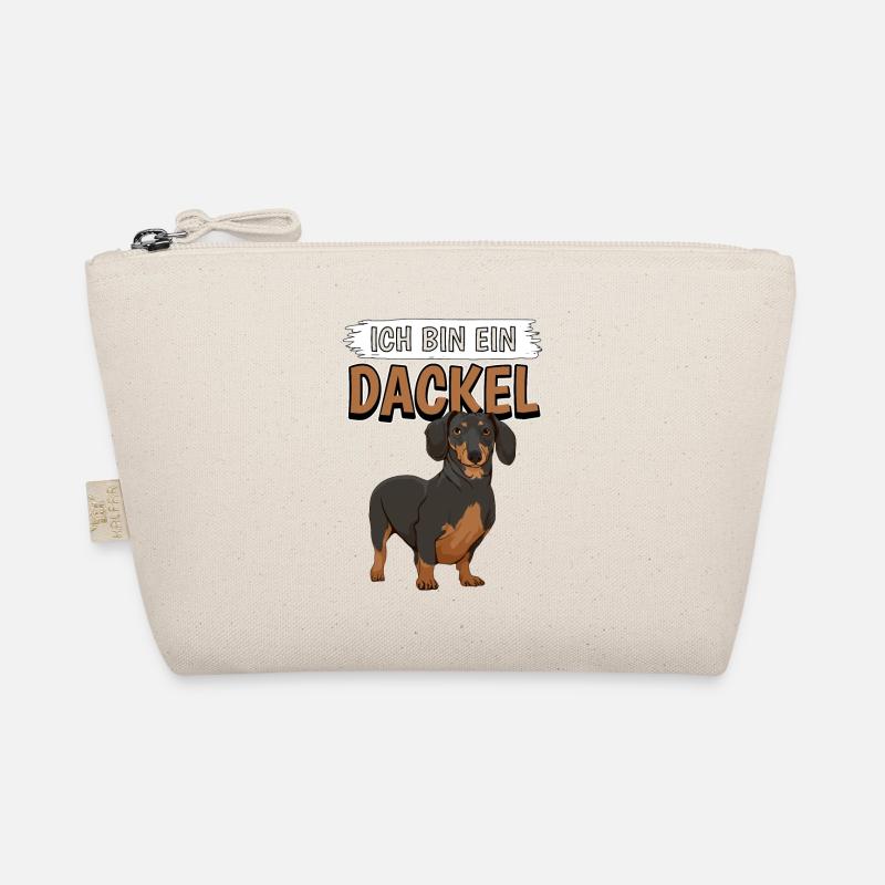 Dackel Ich bin ein Dackel Bio-Täschchen