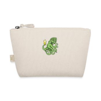Hops Octopus I Malt Brewery Beer Motif for - Organic Pouch - nature - Front