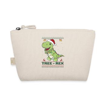 Tree-Rex funny dinosaur pun T-Rex - Organic Pouch - nature - Front