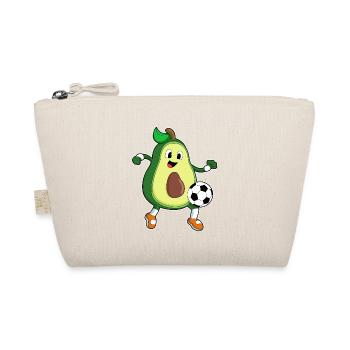 Avocado Soccer Player Soccer - Organic Pouch - nature - Front