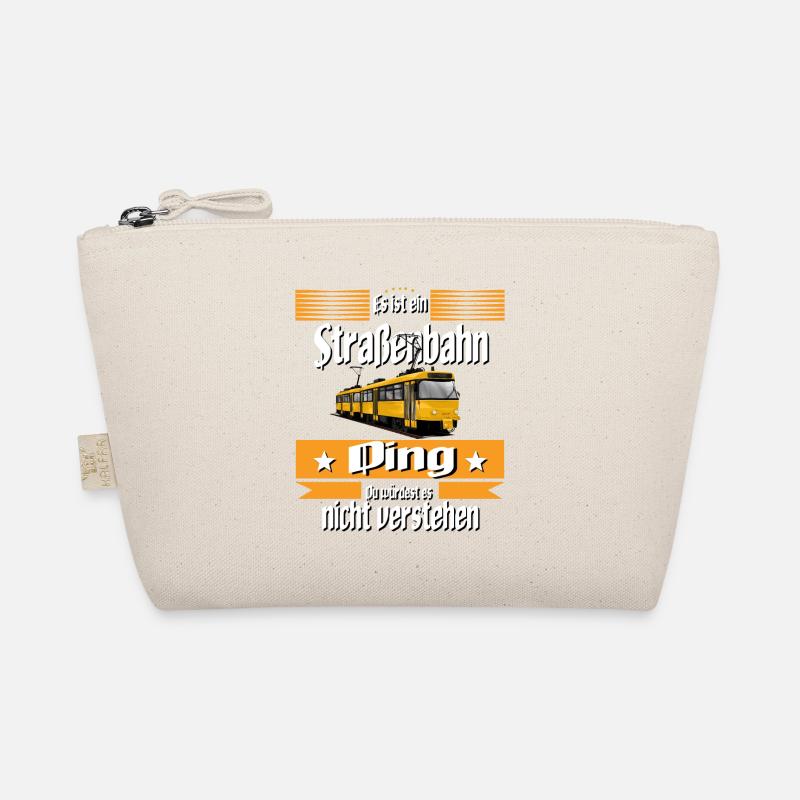 Das Ist Ein Straßenbahn Ding Straßenbahn Geschenk Bio-Täschchen