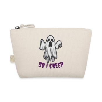 So I Creep Halloween 2021 Ghost Fast - Organic Pouch - nature - Front