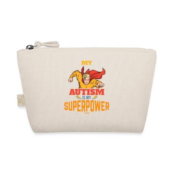 My autism is my superpower - Organic Pouch - nature - Front