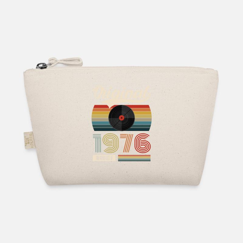 1976 Vintage 45. Geburtstag Retro Geschenk Bio-Täschchen