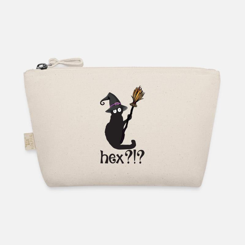 Hex Witch Cat Halloween Trousse biologique