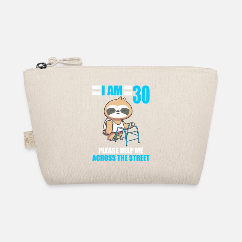 30 please help me across street 30th birthday Organic Pouch