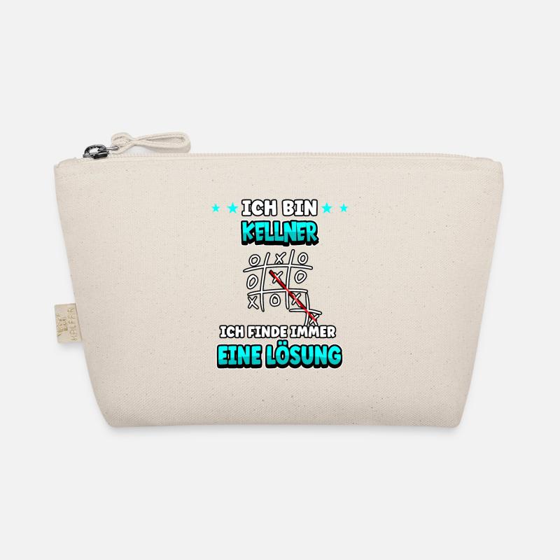 Ich bin Kellner ich finde immer eine Lösung Bio-Täschchen