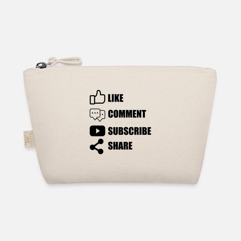 Like Comment Subscribe Share Bio-Täschchen