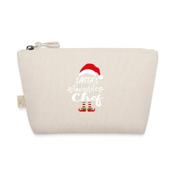 Santa's Favourite Chef - Organic Pouch - nature - Front